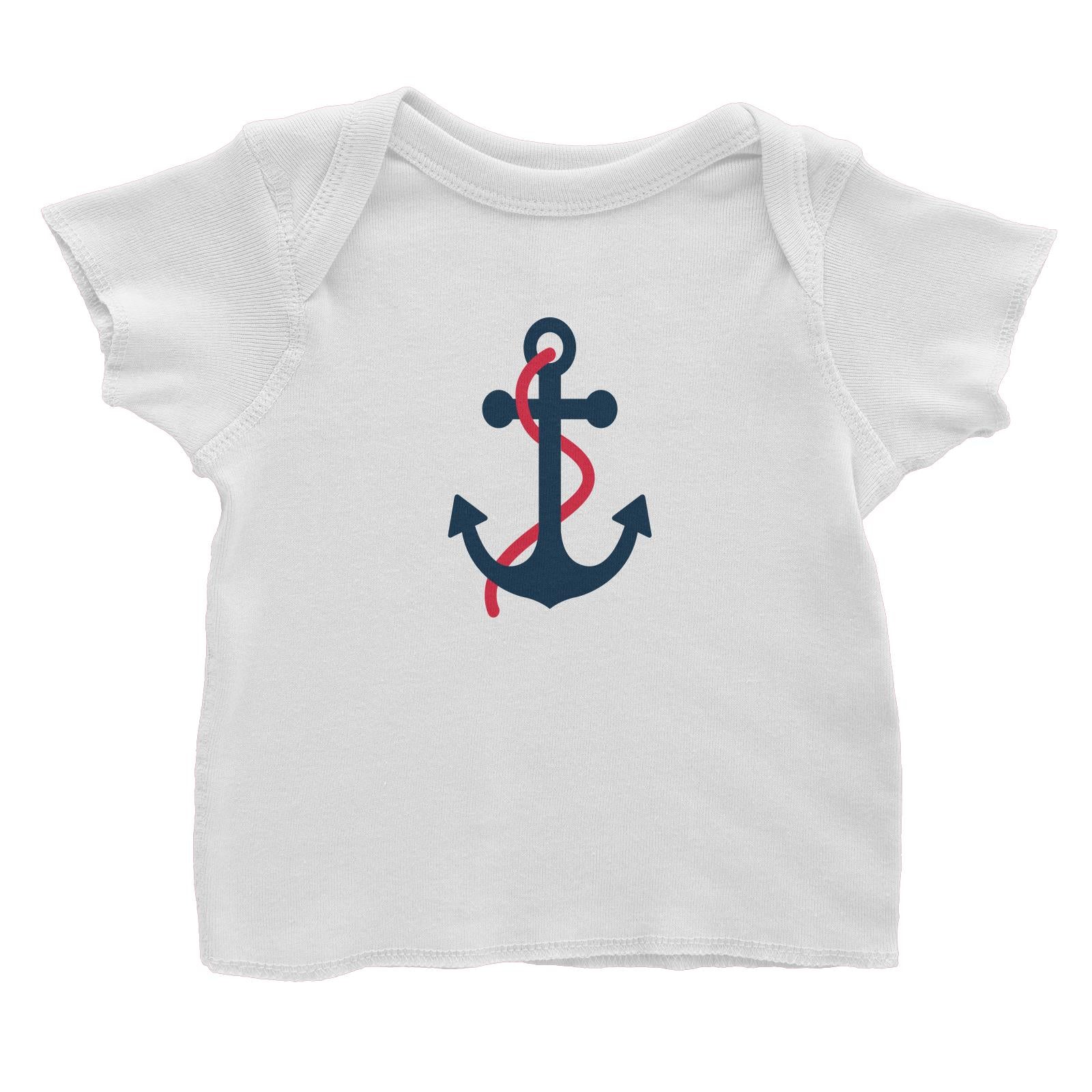 Sailor Anchor Red Baby T-Shirt  Matching Family