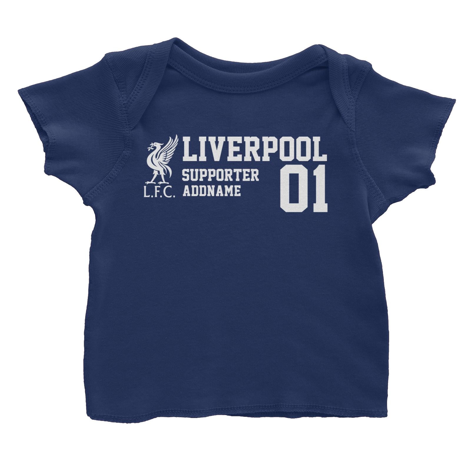 Liverpool Football Supporter Addname Baby T-Shirt