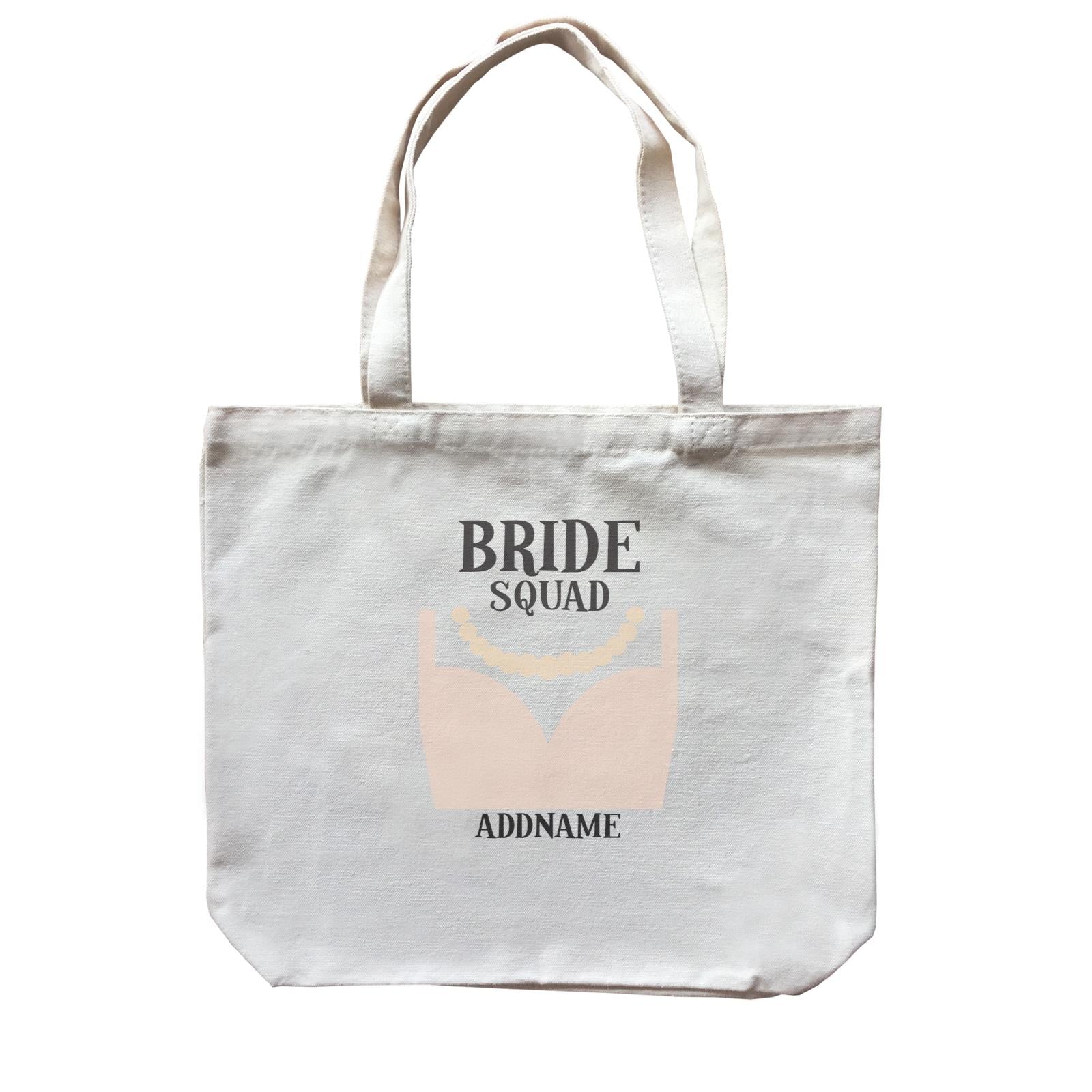Wedding Couple Western Bride Squad Addname Canvas Bag