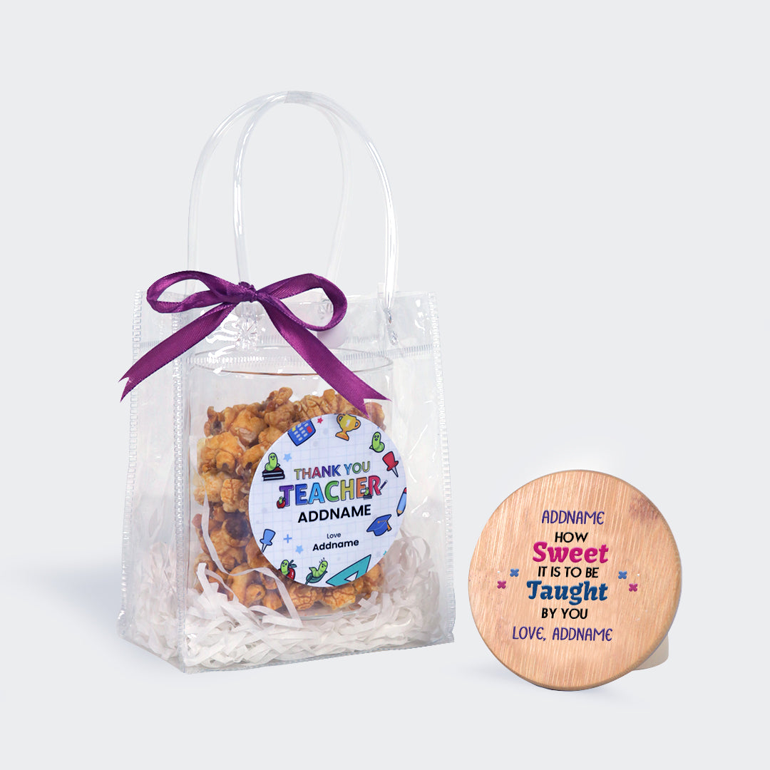 How Sweet It Is To Be Taught By You Snack Pack - Teachers Gift Set