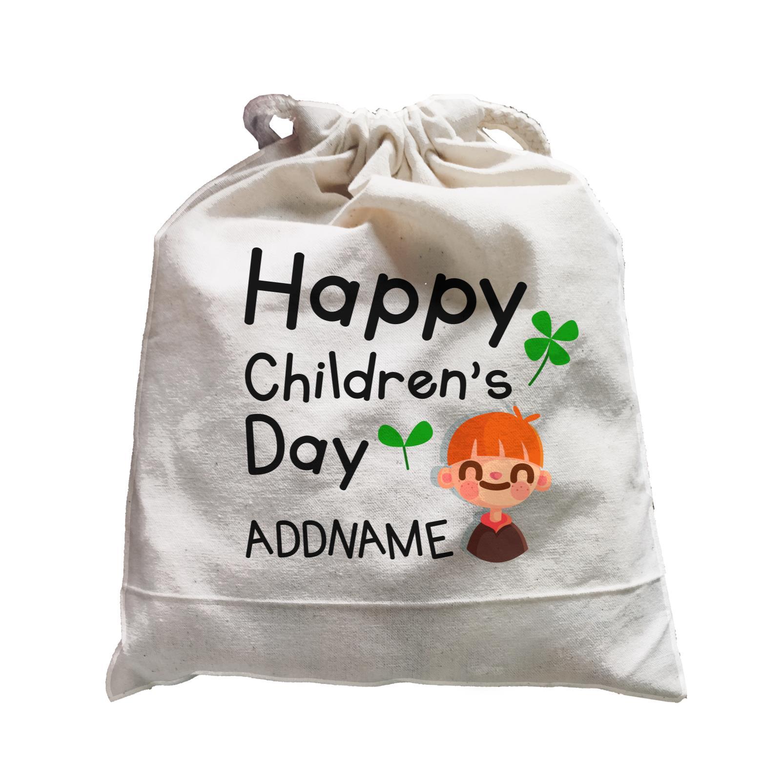 Children's Day Gift Series Happy Children's Day Cute Boy Addname  Satchel