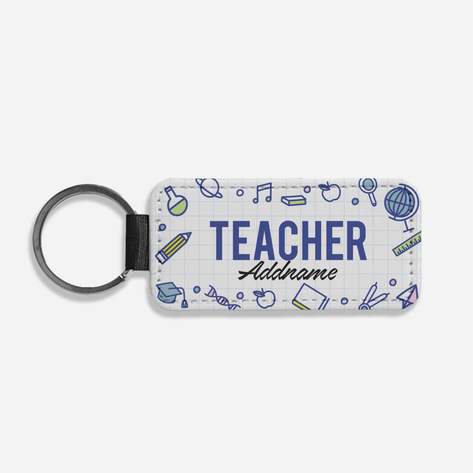 Teacher Title Classic Keychain - Teacher