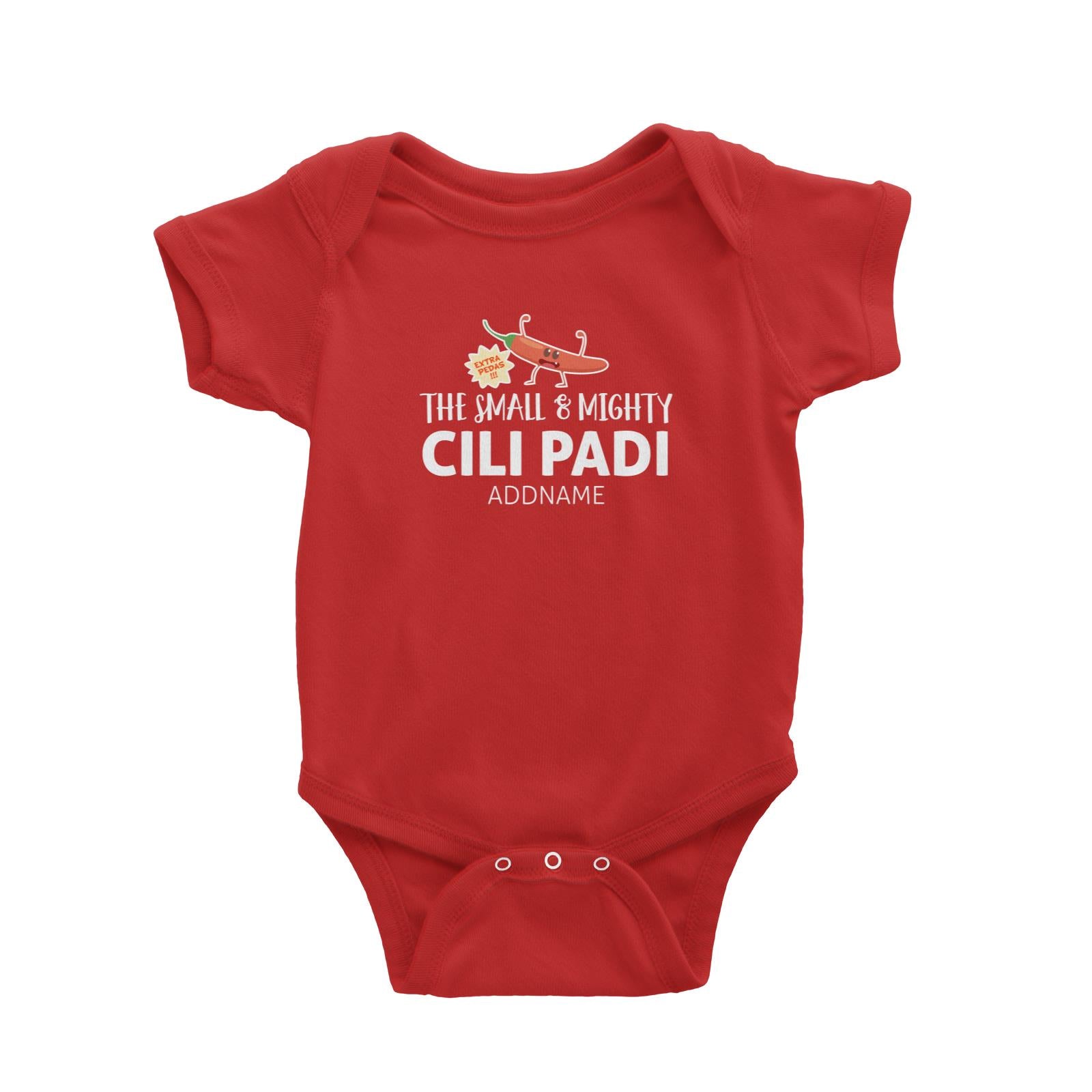 The Small and Mighty Cili Padi Extra Pedas Baby Romper