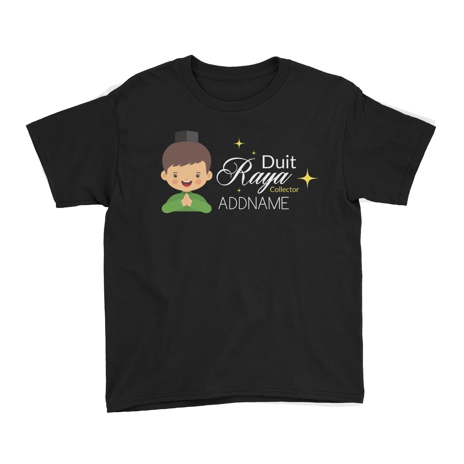 Duit Raya Collector Man Kid's T-Shirt  Personalizable Designs Sweet Character