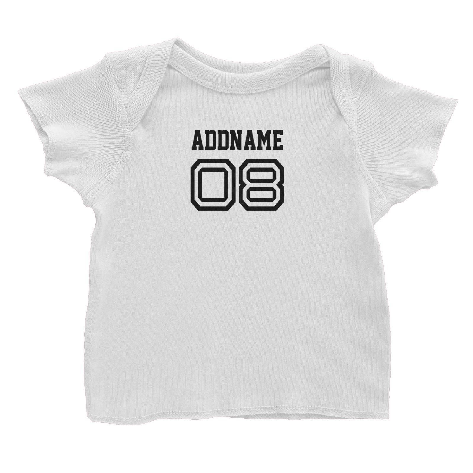 Name Number Family Addname Baby T-Shirt