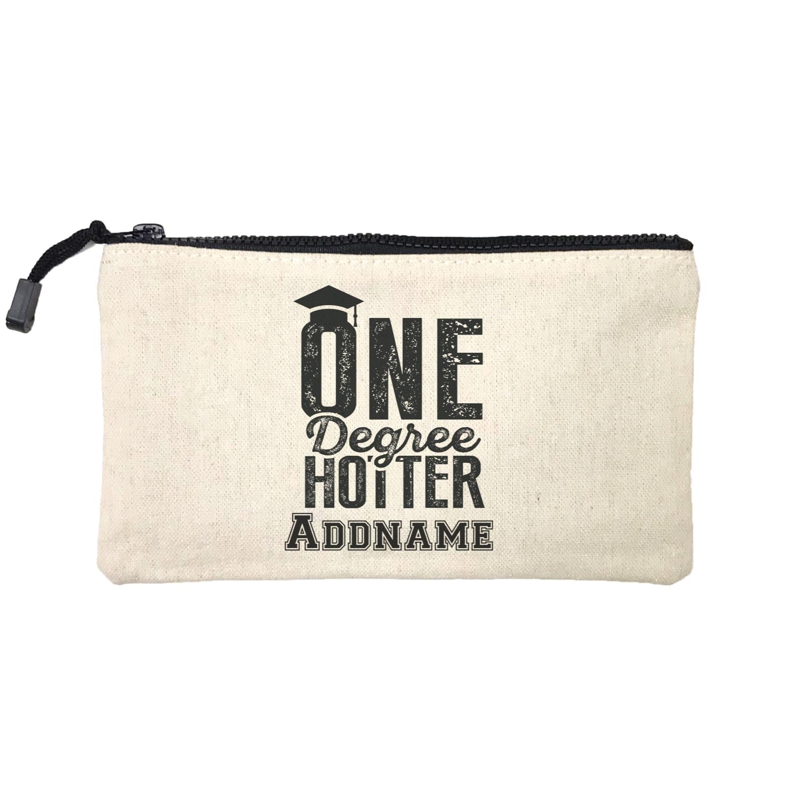 Graduation Series One Degree Hotter Mini Accessories Stationery Pouch