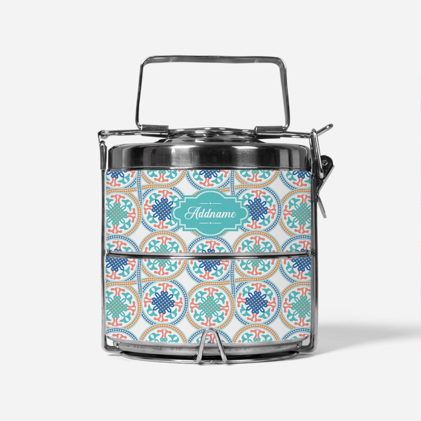 Moroccan Series - Chahid  - Two-Tier Tiffin Carrier
