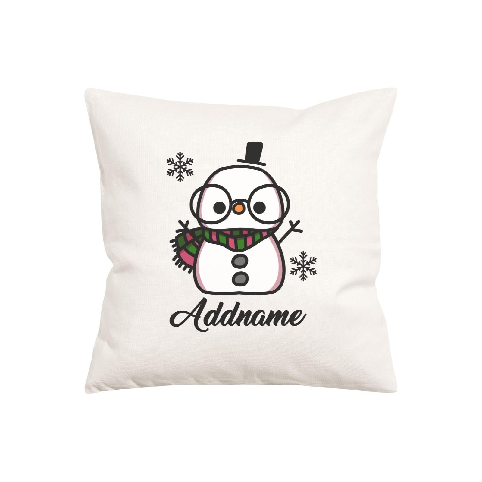Xmas Papa Snowman Pillow Pillow Cushion
