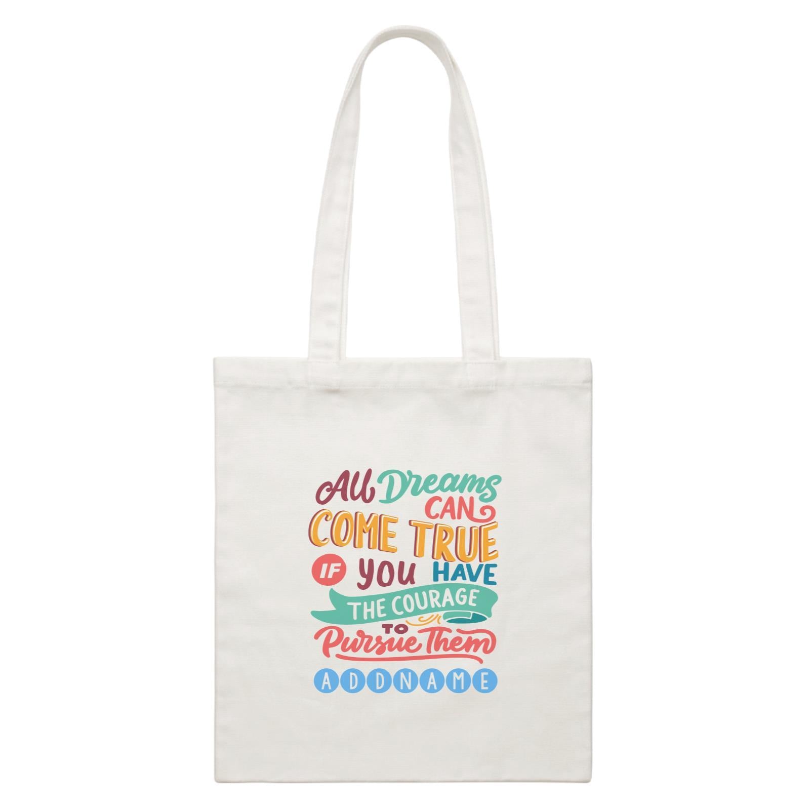 Children's Day Gift Series All Dreams Can Come True Addname  Canvas Bag
