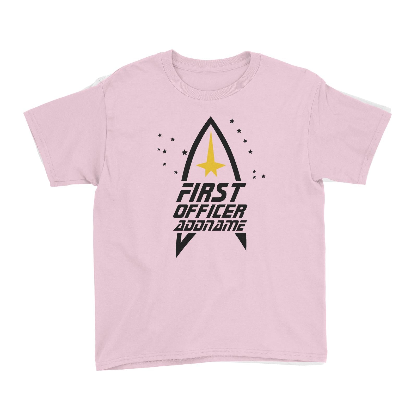 Star Trek First Officer Kid's T-Shirt