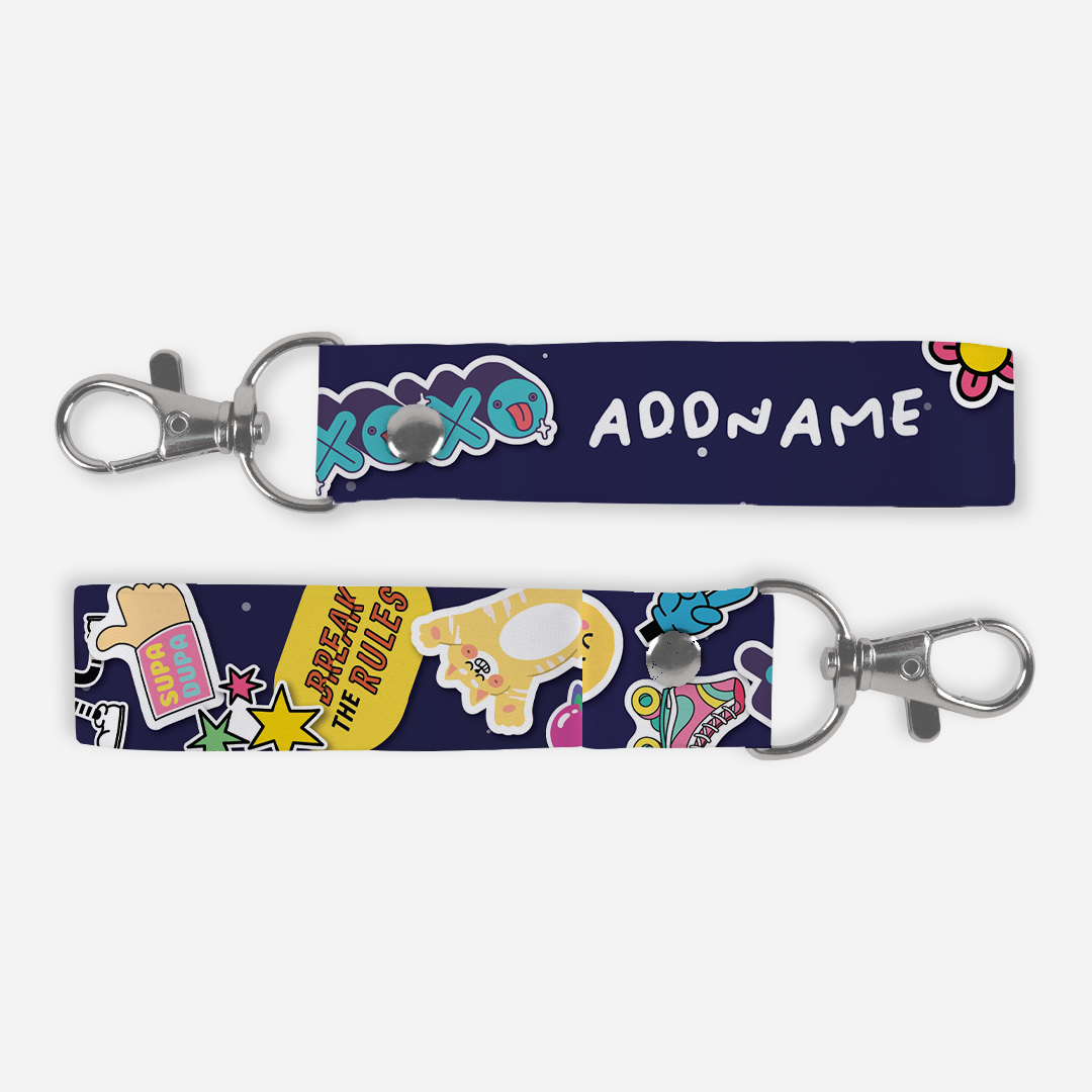 Be Confident Series Keychain Lanyard - Important Cards and Permit for World Domination