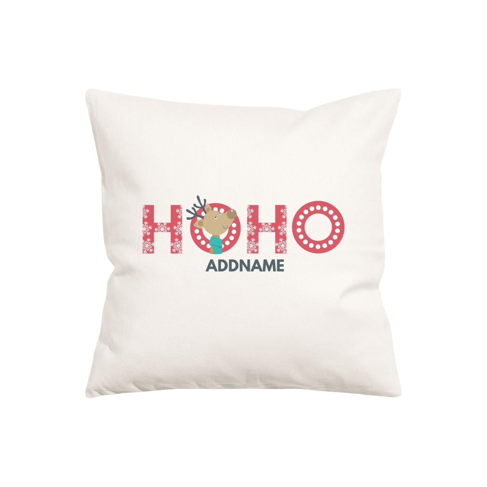 Xmas HoHo Reindeer Pillow Pillow Cushion