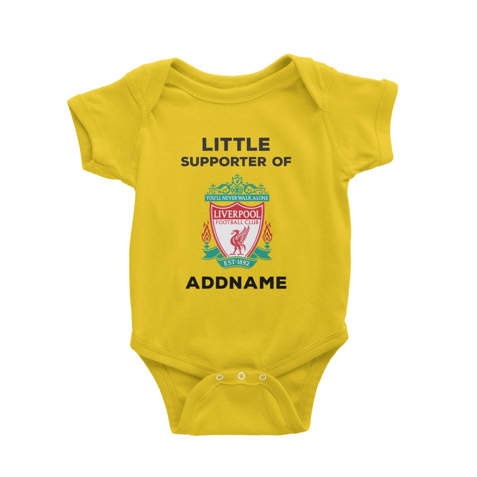 Liverpool FC Little Supporter Personalizable with Name Baby Romper