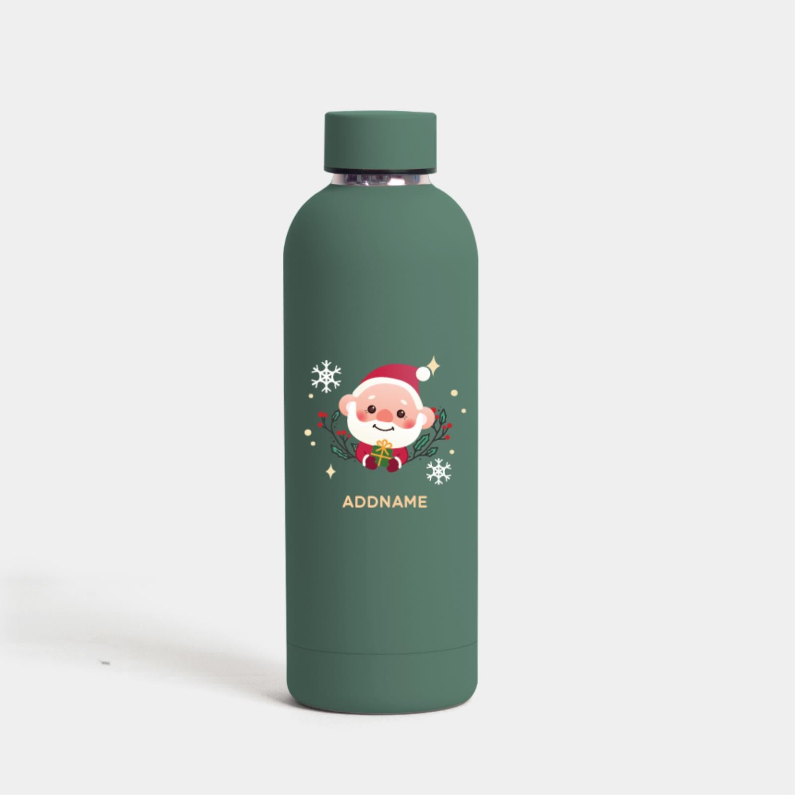 Christmas Cute Animal Series Mizu -  Santa Green