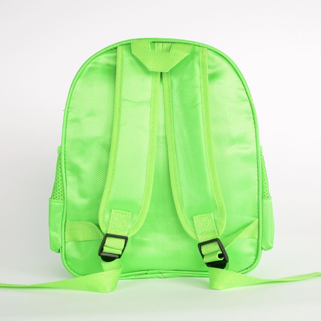 Spaceship Green Kiddies Bag