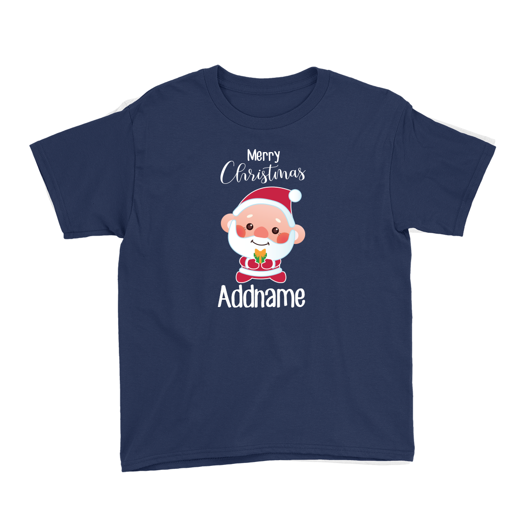 Christmas Cute Grandpa Santa Merry Christmas Kid's T-Shirt