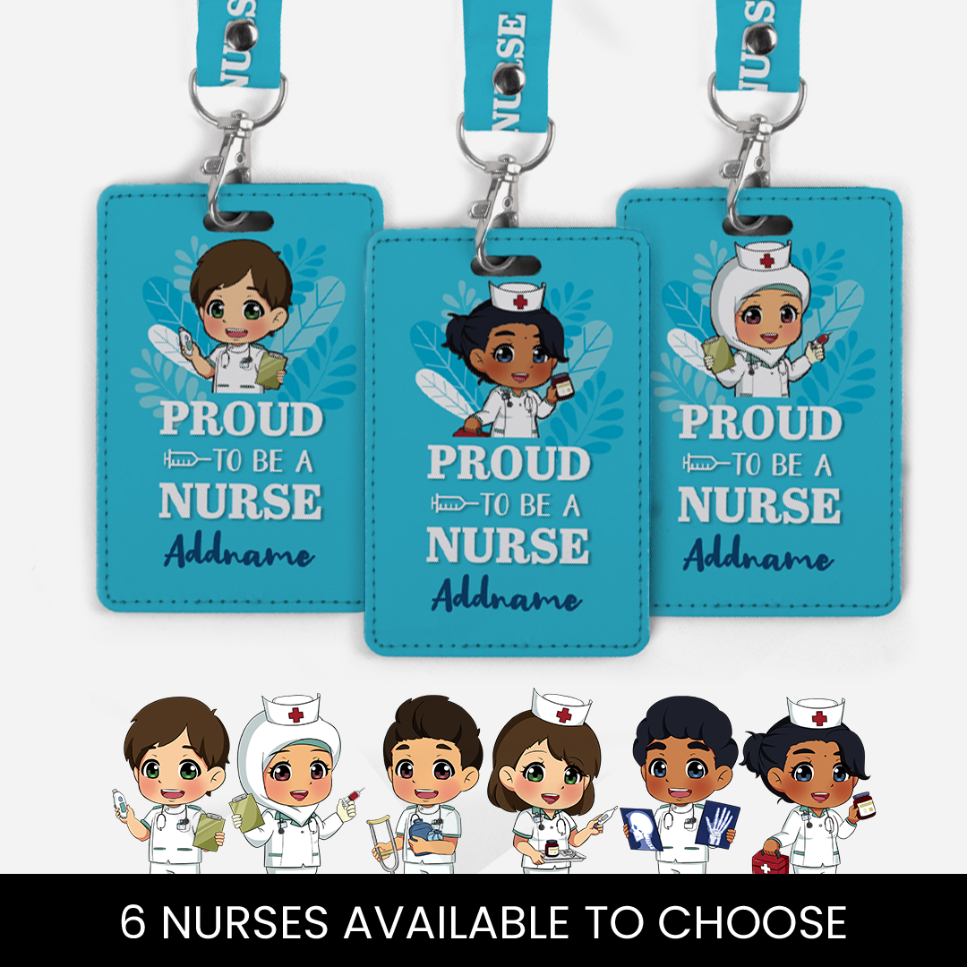 Nurse Series - Lanyard and Cardholder