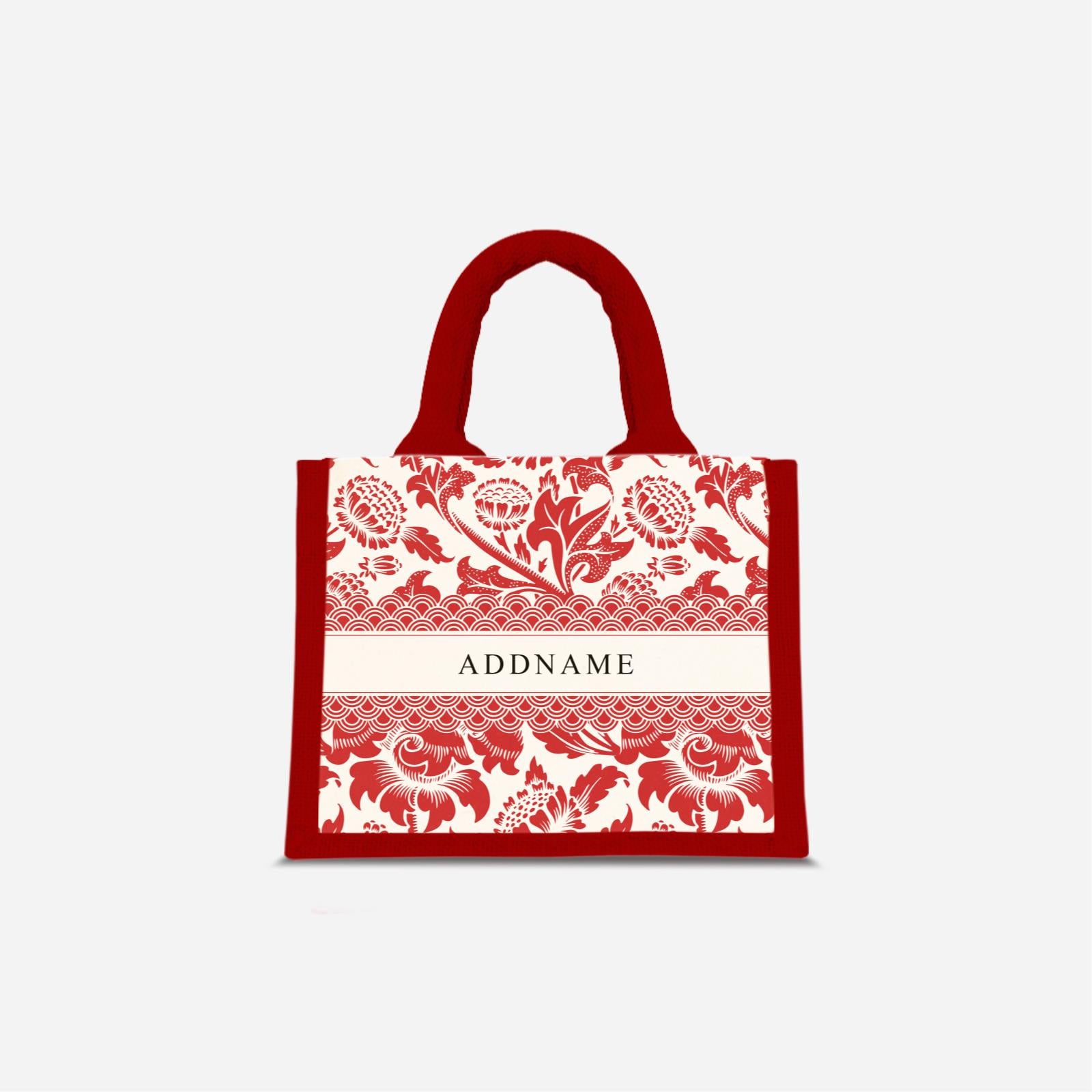 Limitless Opportunity Series - Red Jute Bag